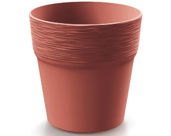 doniczka okragla 15 cm miedziana furu round