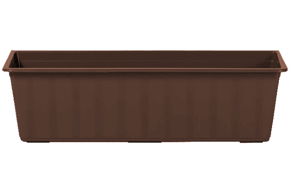 skrzynka balkonowa prosperplast agro brazowa