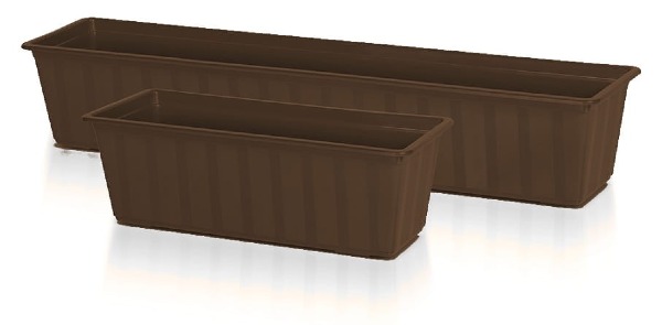 skrzynka balkonowa prosperplast agro brazowa