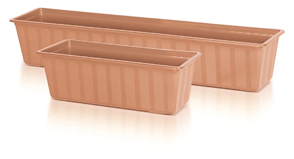 skrzynka balkonowa 80 cm prosperplast agro terakota prezentacja