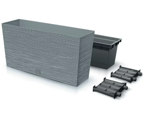 prosperplast donica waska z wkladem furu case prezentacja zestawu