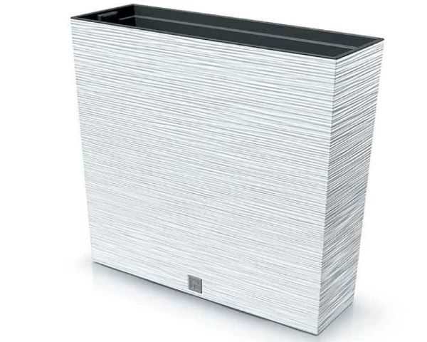 donica wysoka biala 77 cm prosperplast furu case tower