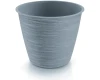 doniczka okragla szara 23,5 cm prosperplast furu round
