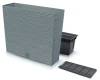 prosperplast donica wysoka z wyjmowanym wkladem i wspornikiem 58 cm furu case tower