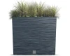 prosperplast donica antracytowa 58 cm furu case tower prezentacja z roslina
