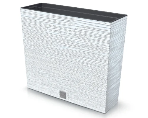prosperplast donica wysoka z wkladem 58 cm biala furu case tower
