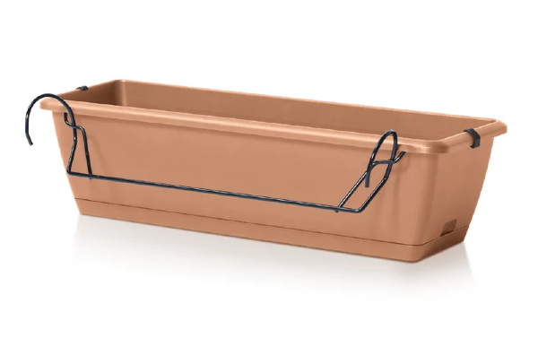 doniczka wiszaca balkonowa 59cm prosperplast respana easycare w terakota