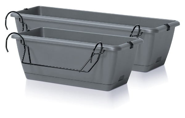 doniczka wiszaca balkonowa 59cm prosperplast respana easycare