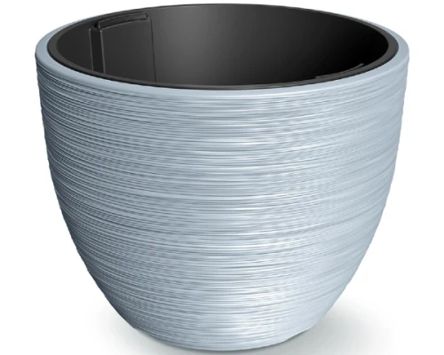 duza donica 57 cm szara prosperplast furu barrel