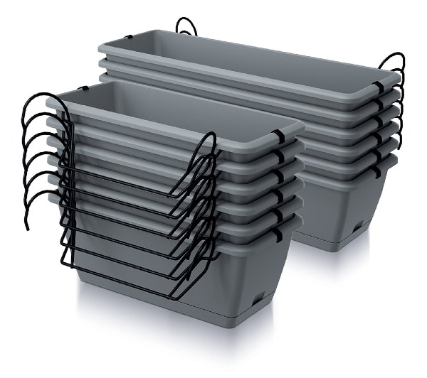 doniczka balkonowa 40cm prosperplast respana easycare w zestaw