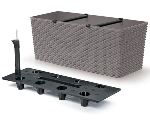 doniczka z systemem nawadniania 51 cm mocca prosperplast rato case