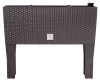 donica brazowa na nozkach prosperplast rato case high 80 cm brazowa