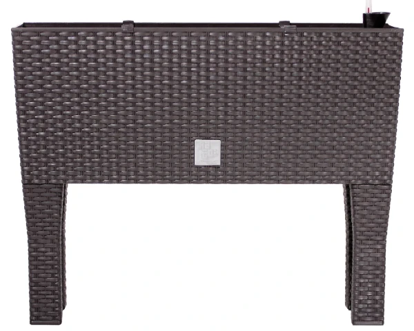 donica brazowa na nozkach prosperplast rato case high 80 cm brazowa