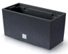 doniczka prostokatna antracytowa 39,5 cm prosperplast rato case