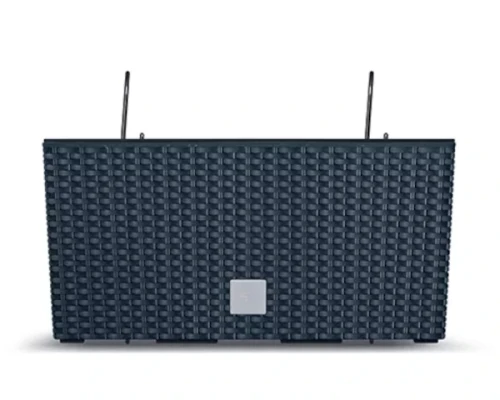 doniczka prostokatna antracyt 39,5 prosperplast rato case w