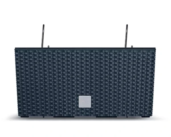 doniczka prostokatna antracyt 39,5 prosperplast rato case w