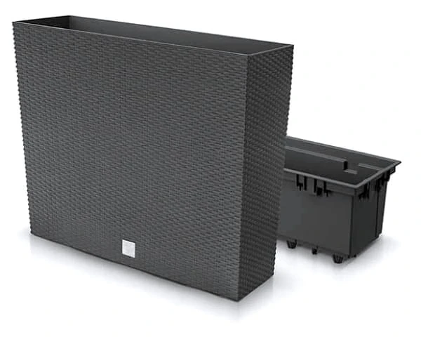 prosperplast rato case tower donica wysoka 58 cm antracyt