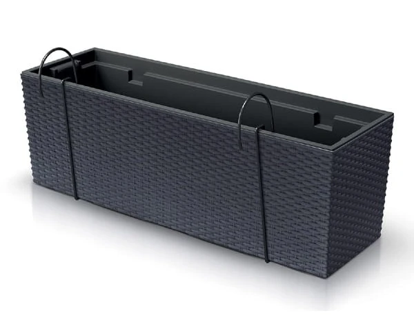 skrzynka balkonowa antracyt 58 cm prosperplast rato case w