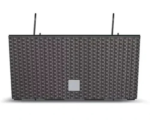 doniczka balkonowa brazowa 58 cmprosperplast rato case w