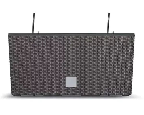 doniczka balkonowa brazowa 58 cmprosperplast rato case w