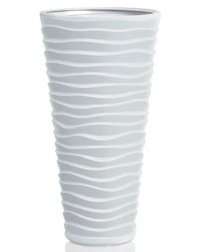 prosperplast sand slim donica wysoka 62 cm biala