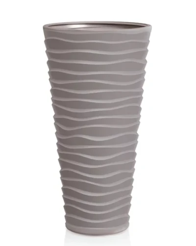 prosperplast sand slim donica wysoka 62 cm mocca