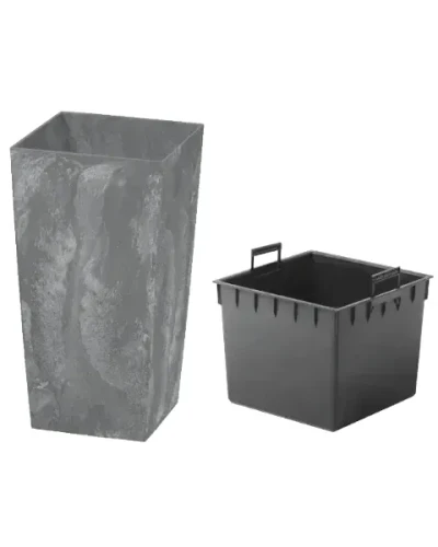prosperplast-donica-wysoka-z-wkladem-19l-marengo-prezentacja-wkladu