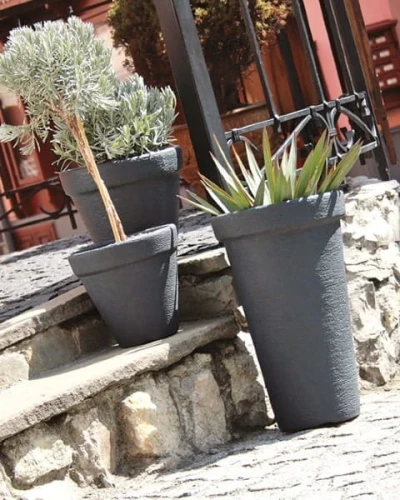 donice dekoracyjne prosperplast classic aranzacja na zewnatrz