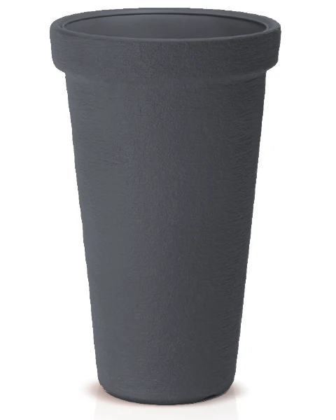 donica wysoka 63 cm antracyt prosperplast classic tower