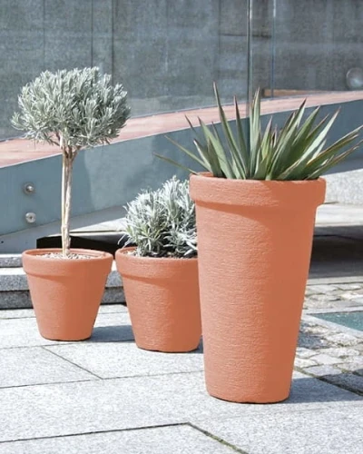 donice dekroacyjne prosperplast classic prezentacja z roslinami