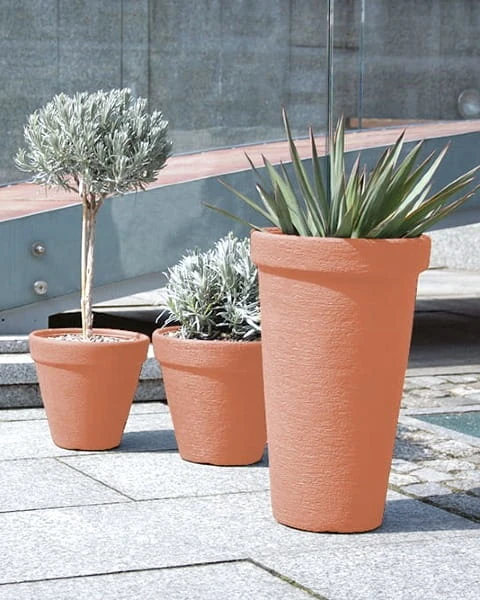 donice dekroacyjne prosperplast classic prezentacja z roslinami