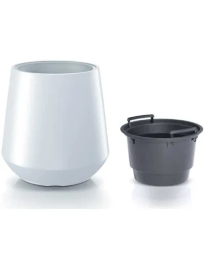 prosperplast heos donica z wkladem biala 44 cm