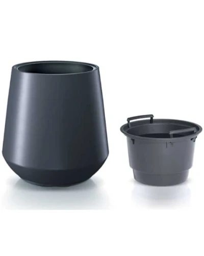 prosperplast heos donica ozdobna z wkladem 44 cm antracyt