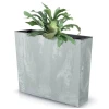 donica-prostokatna-z-wkladem-szara-prosperplast-urbi-case-tower-beton-effect-prezentacja-z-roslina