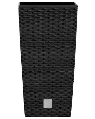 doniczka-wysoka-32cm-z-wkladem-antracyt-prosperplast-rato-square