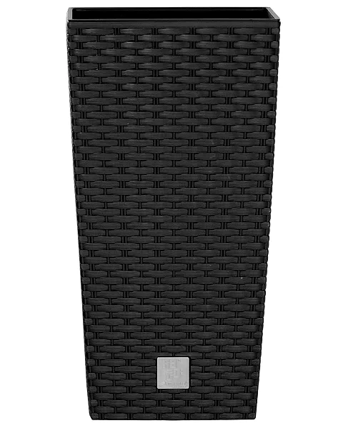 doniczka-wysoka-32cm-z-wkladem-antracyt-prosperplast-rato-square