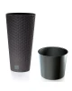 prosperplast rato tubus donica wysoka z wkladem 38 cm umbra