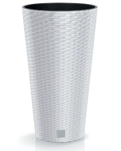 doniczka wysoka 38 cm biala prosperplast rato tubus