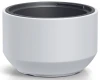 donica-niska-okragla-39cm-z-wkladem-18-l-biala-prosperplast-heos