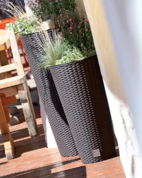 donice dekoracyjne prosperplast rato tubus aranzacja w przestrzeni