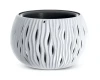 doniczka okragla 24 cm biala prosperplast sandy bowl