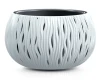 doniczka okragla 37 cm biala prosperplast sandy bowl