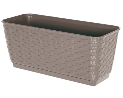 doniczka na balkon 49 cm mocca prosperplast ratolla case pw