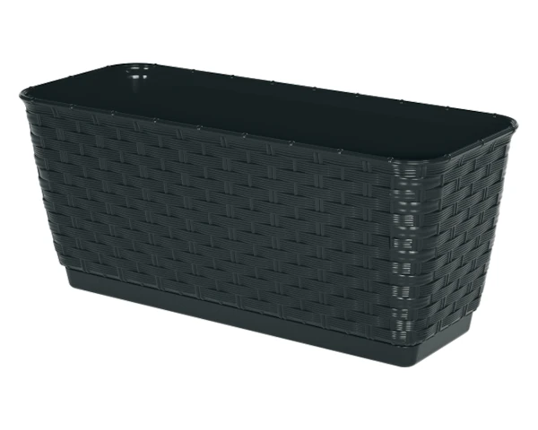 prosperplast ratolla case pw skrzynka balkonowa 49 cm antracyt