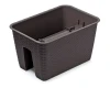 doniczka balkonowa 40 cm brazowy prosperplast ratolla railing square