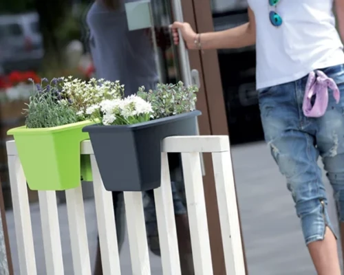 prosperplast respana railing doniczki na baulustrade aranzacja w przestrzeni