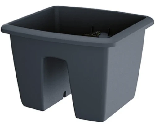 doniczka balkonowa 29,8 cm antracyt prosperplast respana railing
