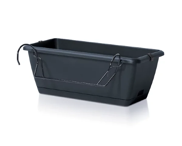 skrzynka balkonowa prosperplast respana easycare antracyt 40 cm
