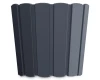 doniczka okragla 14 cm antracyt prosperplast boradee basic