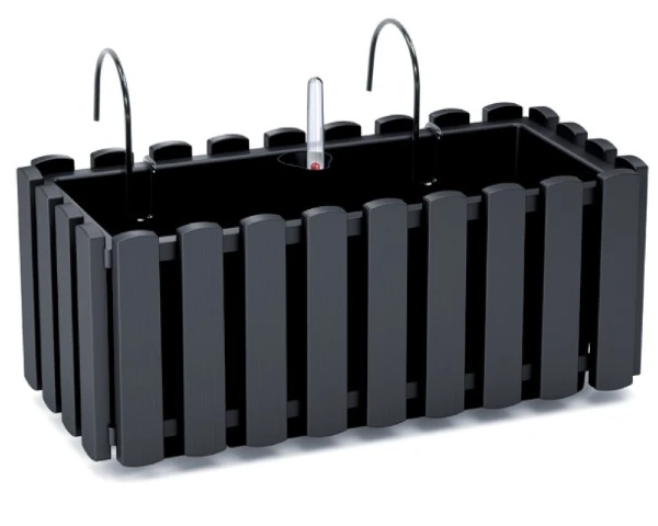 prosperplast boardee fencycase doniczka wiszaca 38 cm antracyt